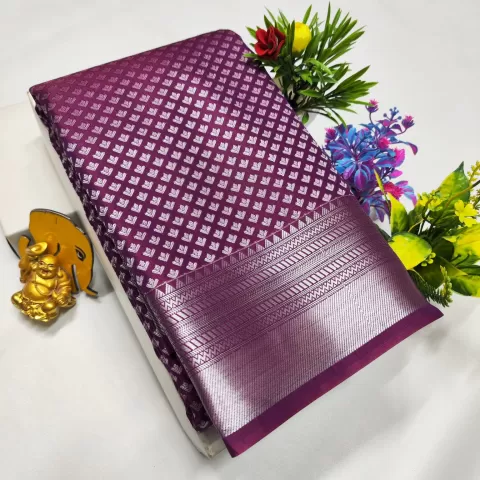 Maroon Bridal Saree